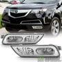 For 17-20 Acura Mdx Oe Style Glossy Black Front Bumper G Zzf