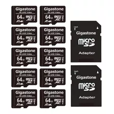 Gigastone Paquete De 10 Tarjetas Micro Sd De 64 Gb, Video 4.