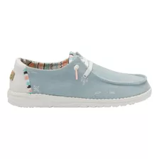 Mocasines Hey Dude Wendy Boho Light Denim