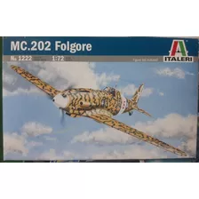 Italeri 1222 Avion Caza Italiano Mc 202 Folgore Escala 1/72