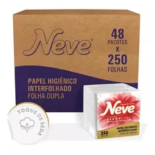 Papel Higiênico Interfolhado Neve Folha Dupla 