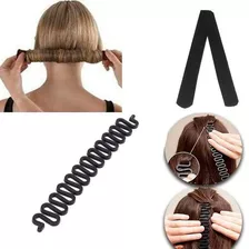 Kit Acessório Cabelo Coque Mágico Hairagami + Trança Rápida