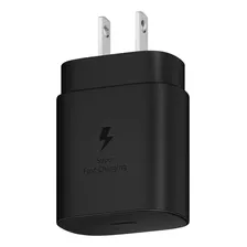 Cargador Rapida Tipo C Para Samsung Y iPhone Carga Rápida Pd 25w Negro