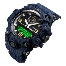 Reloj Skmei 1586 Deportivo De Caballero Azul 