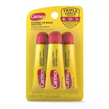 Bálsamo Labial Carmex Classic Lip Balm Triple Force