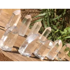 Pontas Cristal Gerador Kit 12 Peças Cristal Transparente 6cm