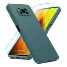 Para La Caja Del Teléfono Xiaomi Poco X3nfc/x3pro + 2 Mica