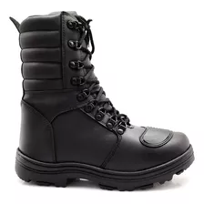 Bota Militar Masculino Feminino Cano Alto Tatico Coturno 