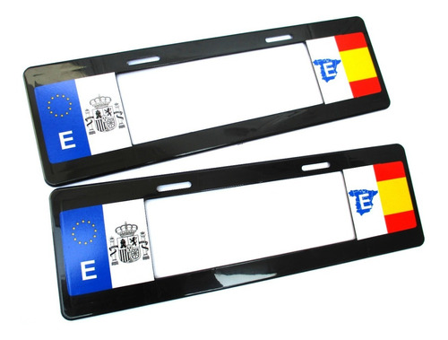 Portaplacas Espaa Estilo Europeo 2 Piezas Audi E E Foto 6