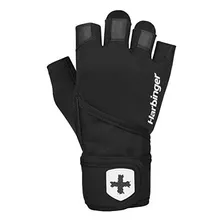 Harbinger Pro Wristwrap Guantes De Levantamiento De Pesas, G