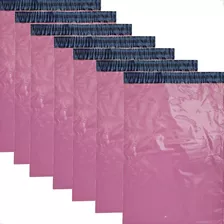 250 Envelopes Plástico Segurança Rosa 32x40 Correios Sedex