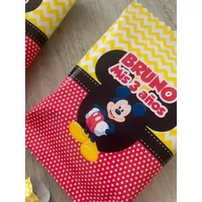 Candy Bar Mickey Mouse Para 10 Invitados