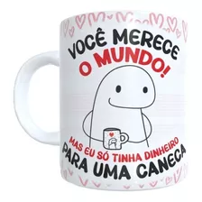 Canecas Legais Meme Figurinha Flork Namorada Amor Perfeita