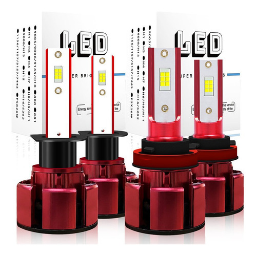 Kit Foco Led 28000lm 9008 H13 Luz Alta Y Baja [u] Ford Escape