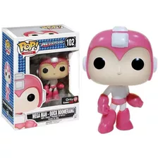 Funko Pop Quick Boomerang Megaman Rosa Gamestop Exclusivo