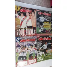 Sólo Fútbol Lote De 9 Revistas. Excelente Estado. 