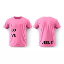 Camisa Jesus O Leão Da Tribo De Judá Cruz Evangelica Rosa