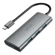 Adaptador Hub 7en1 Usb C Thunderbolt 3 Hdmi Para Chromebook