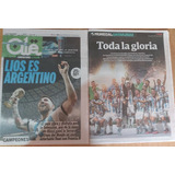 Diario Ole + Diario ClarÃ­n 19-12-22 Argentina Campeon