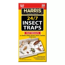 Harris Trampa Para Insectos 24/7 Para Cucarachas, Aranas, Ch