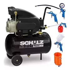 Compressor De Ar 8,5 Pés Pratic Csi 8,5/25l Schulz + Kit