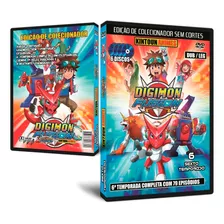 Digimon 6ª Temporada (fusion) Completa E Dublada* Em Dvd