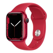 Reloj Smartwatch Apple Watch Series 7 41mm Aluminio Rojo