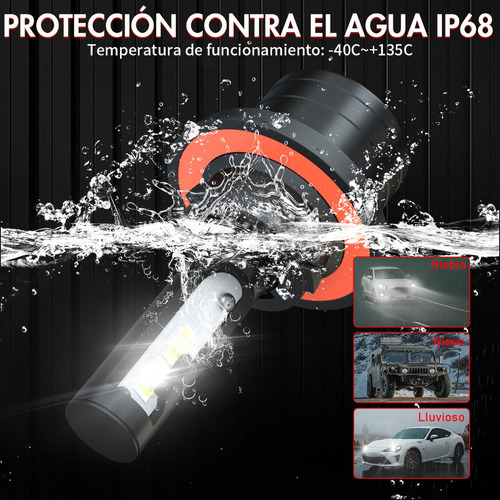 28000lm Kit De Focos Led 9008 H13 Luz Alta Y Baja Para Ford Foto 2