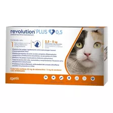 Revolution Plus Para Gatos 2.5 - 5 Kg