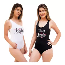 Body Team Bride Noiva Despedida De Solteira Kit Com 13 Bodys