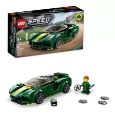 Kit De Construcción Lego Speed Champions Lotus Evija 76907 Cantidad De Piezas 247