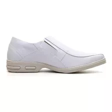 Sapato Branco Masculino Social Casual Confortável Promoção 