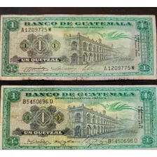 Billete De Guatemala De Q1. 1966 Y 1971
