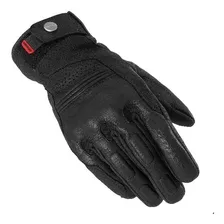 Guantes Spidi Urban Negro Piel Perforada Para Moto 