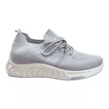 Zapatilla Wake 099 Mujer Deportiva Textil Elástizada 