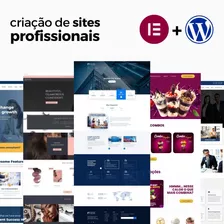 Criação De Site/ Landing Page + Wordpress + Elementor Pro