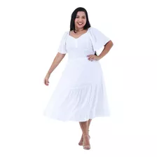 Vestido Lurex Viscose Premium Midi - Eloá