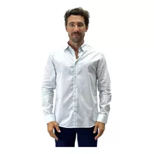 Camisa Sibra Manga Longa Algodão Slim