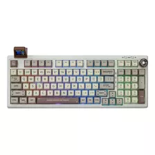 Teclado Mecánico Rt100, Teclado Retro Para Juegos, Con Panta