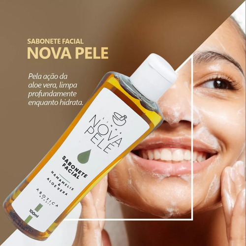 Kit Limpeza Facial: Sabonete Líquido + Loção Tônica