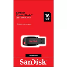 Pendrive Sandisk Cruzer Blade 16gb