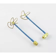 Antenas Fpv 5.8ghz Circular Polarized Clover Leaf Female Plu