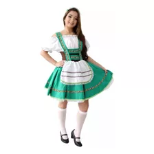 Fantasia Alemã Infantil Festa Oktoberfest Vestido Criança 