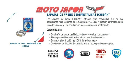 Pastillas Ceramicas + Balatas Honda Xr-125 Xr-150 Xr-190 Foto 6