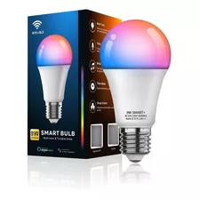 Foco Led Rgb Wifi Bombilla Inteligente Alexa Multicolor 1pcs