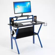 Escritorio Gamer Pro Moderno Computador Pc Madera Mdf