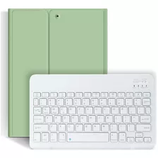 Capa De Teclado Para iPad 7 E iPad 8 (10,2 Polegadas).