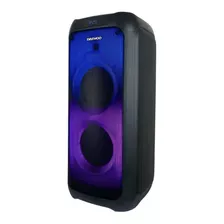 Woofer Bocina Daewoo 2x8 Pulgadas Bafle Luz Led Recargable