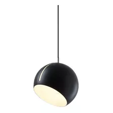 Lustre Pendente Globe Pelegrin Pel-076 Metal Preto