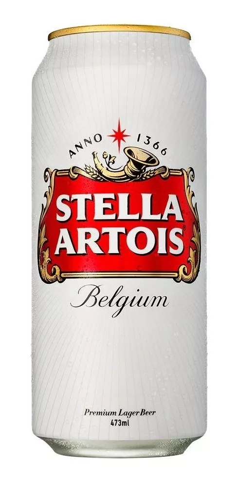 Cerveza Stella Artois Lata 473cc Pack X 24